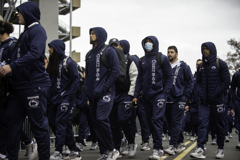 PSU Football vs. Michigan, arrival